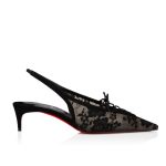 Christian Louboutin Km Lace Sling - Image 4